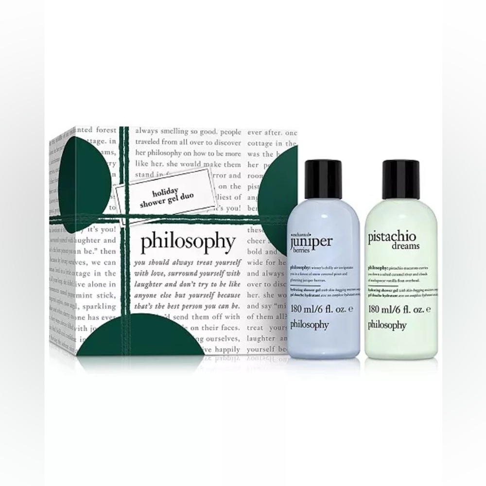 NIB! Philosophy Holiday Limited Edition Shower Gel Duo Gift Set